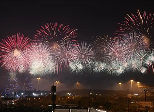 独山县焰火晚会