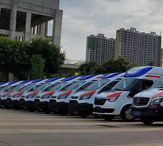 独山县服务车队展示